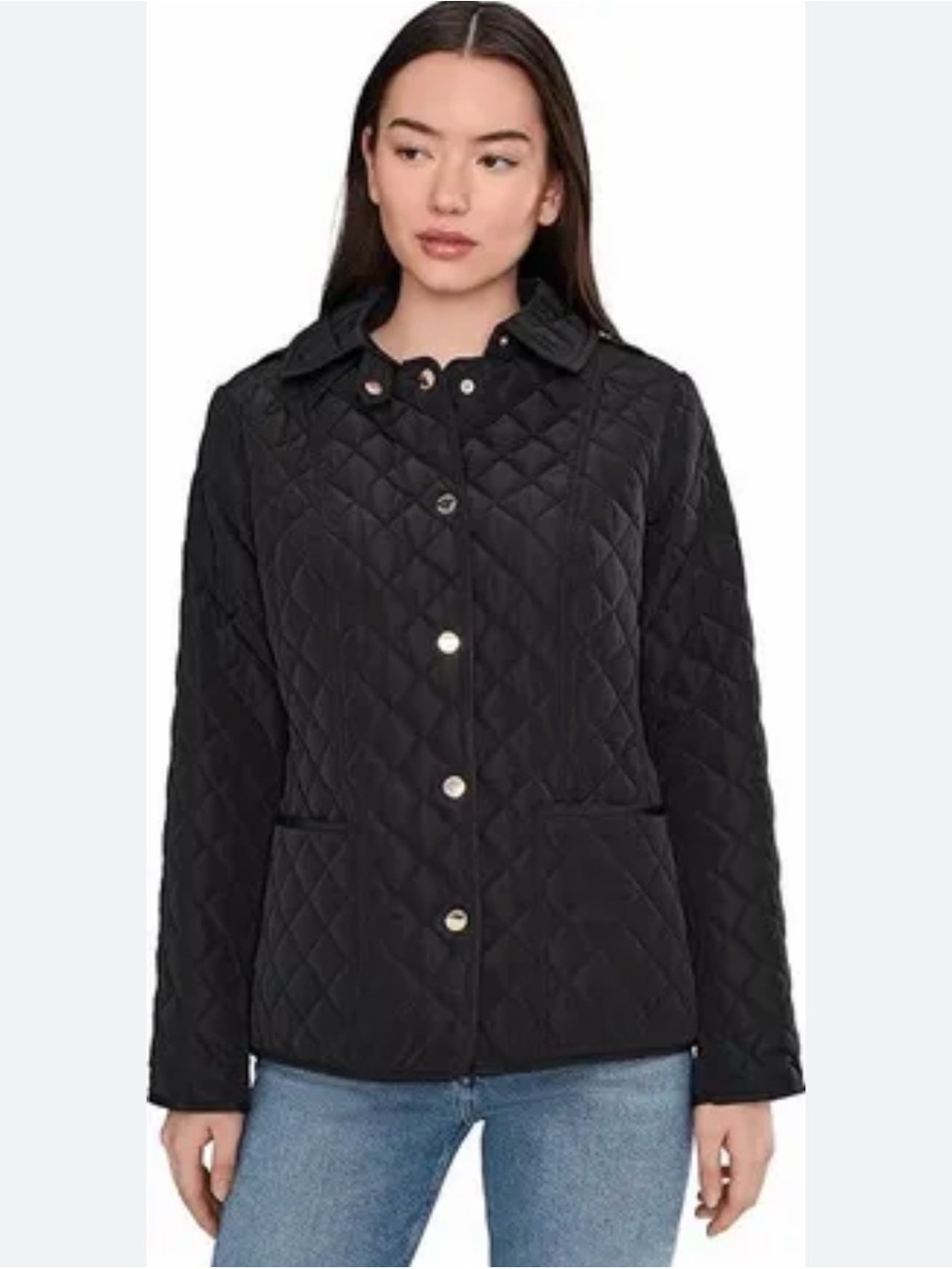 Micheal Kors Women’s Black Quilted Jacket Size Small